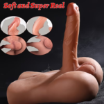 6.83 Lbs Realistic 8-inch Giant Penis Female Sex Doll With Soft Penis, Female Masturbator, Tight Anal Passage, Male Female Couple Sex Doll - Image 9