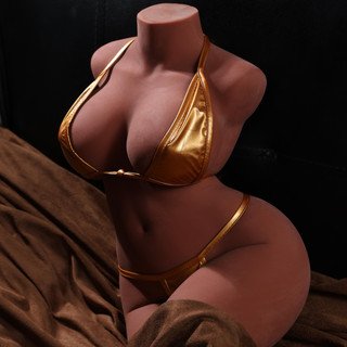 11c6ec0b56e74d458cea539c22977734-goods Experience Ultimate Pleasure: Lifelike Curvy Sex Doll Torso with Giant Breasts & Thick Booty, Realistic Tight Channels for Men - Image 1