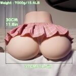 Realistic Hands-Free LoveBust Sexy Torso Doll - Triple Pleasure Titfuck Oral Vagina Toy - Image 3