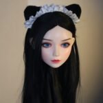Ultra Realistic TPE Sex Doll Head with Removable Wig - Lifelike Soft Skin - Image 2